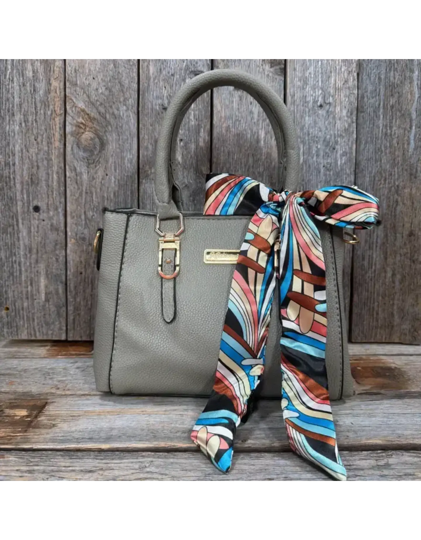 TWILLY BLUE BROWN MULTI COLOR STRIPE SKINNY NECK TIE