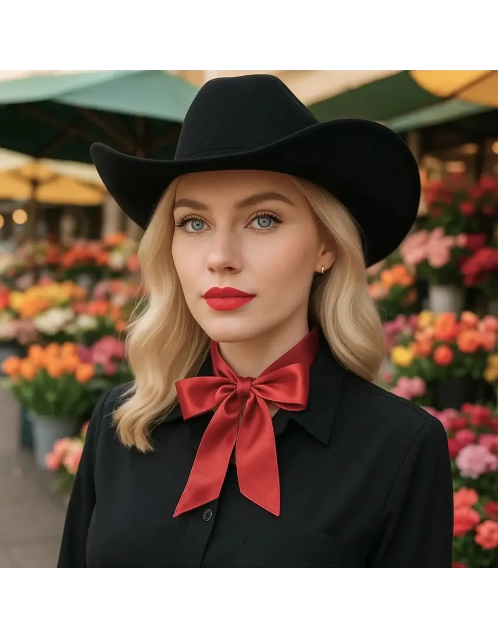 TWILLY DUSTY COPPER WESTERN SKINNY NECK TIE