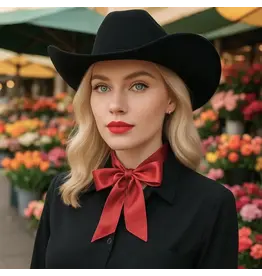 TWILLY DUSTY COPPER WESTERN SKINNY NECK TIE