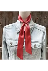 TWILLY DUSTY COPPER WESTERN SKINNY NECK TIE