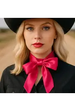 TWILLY HOT PINK SKINNY NECK SCARF