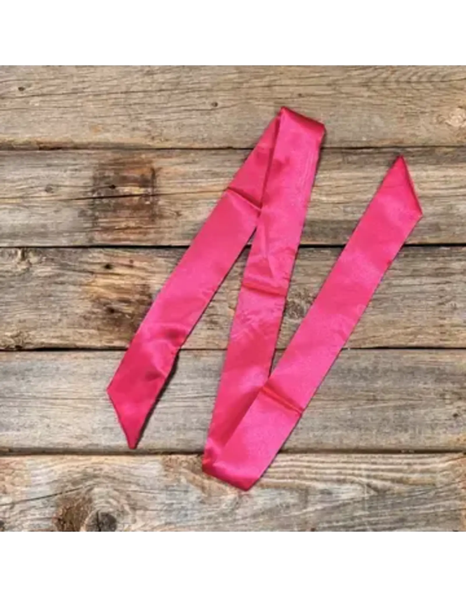 TWILLY HOT PINK SKINNY NECK SCARF