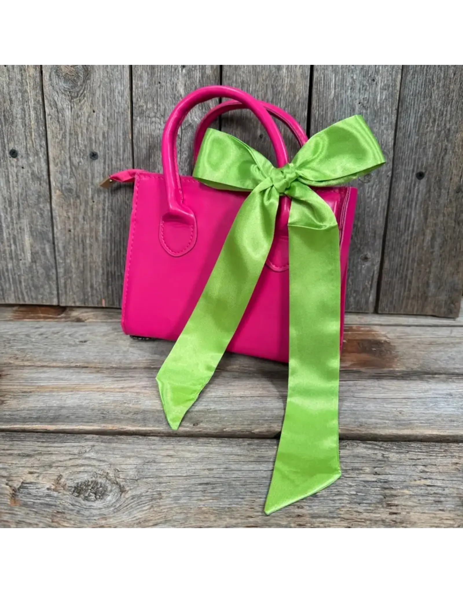 TWILLY LIME GREEN SKINNY NECK SCARF