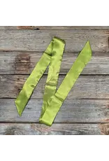 TWILLY GREEN SKINNY NECK SCARF