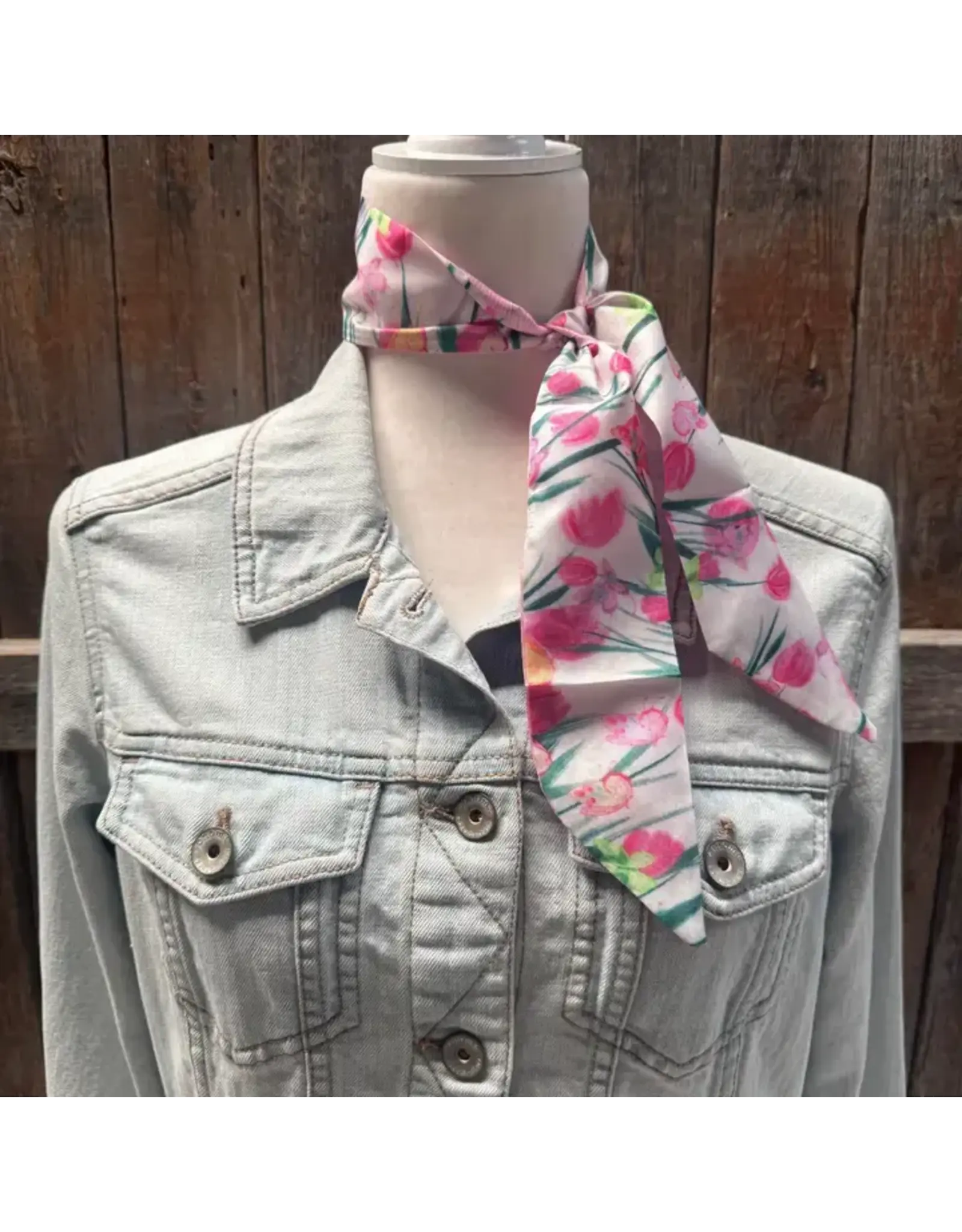 TWILLY WOMENS LIGHT PINK WITH FLOWERS