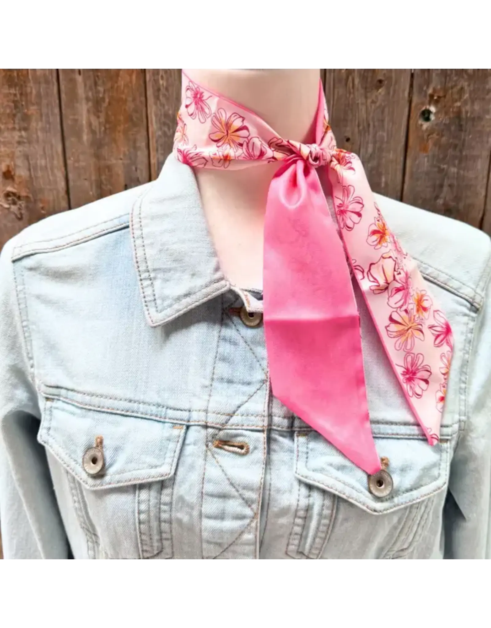 TWILLY PINK AND WHITE FLORAL