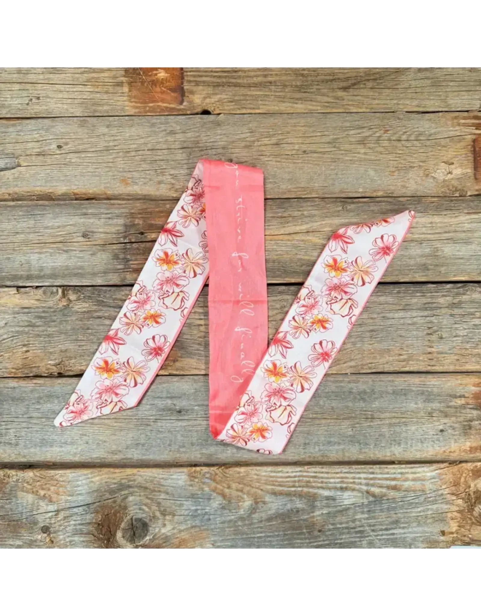 TWILLY PINK AND WHITE FLORAL