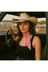 TWILLY SHADY PINK WITH GEOMETRIC PATTERN