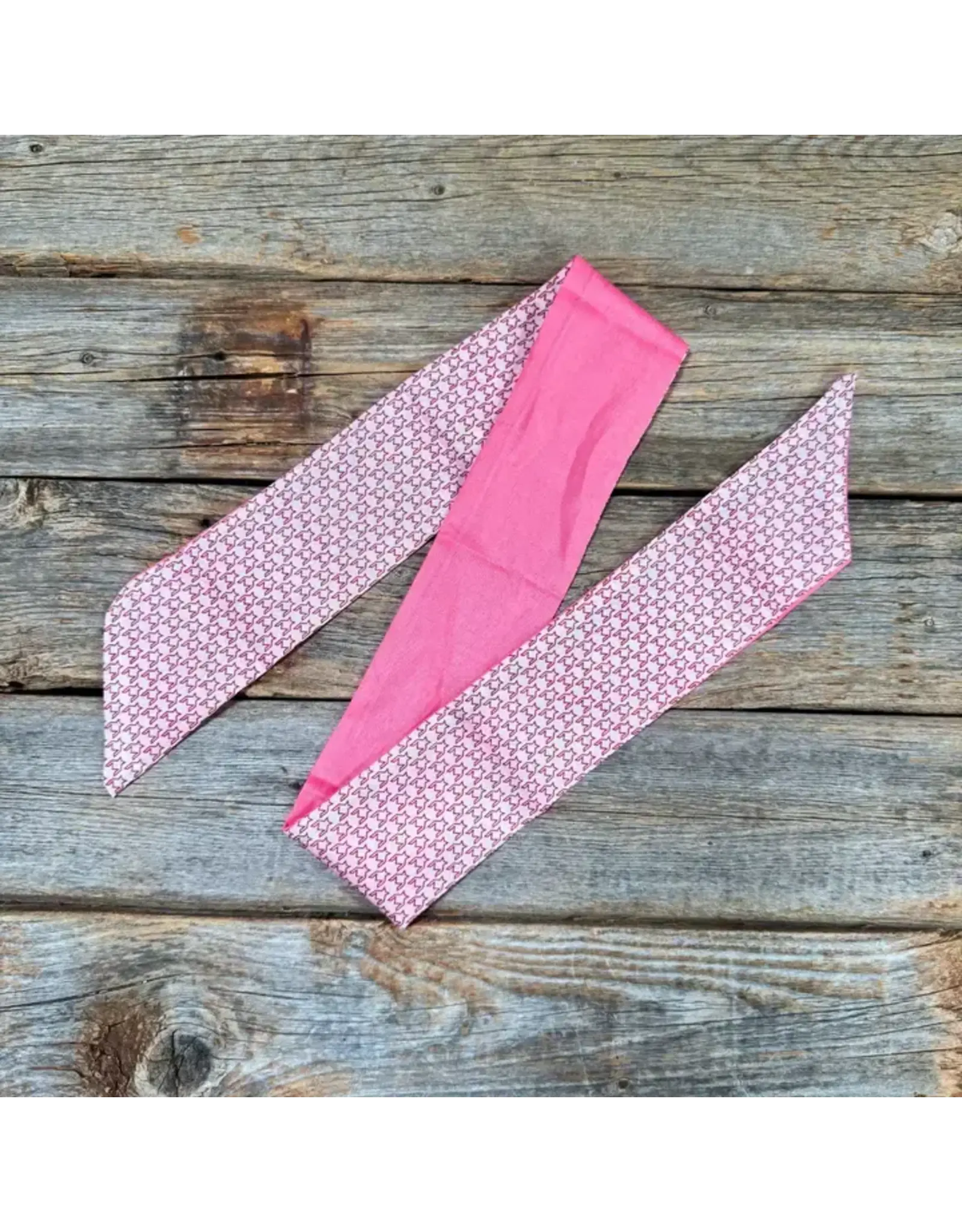 TWILLY SHADY PINK WITH GEOMETRIC PATTERN