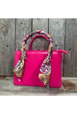 TWILLY PINK AND BROWN GEOMETRIC