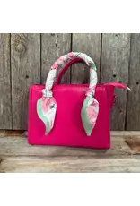 TWILLY PINK WHITE AND GREEN FLORAL