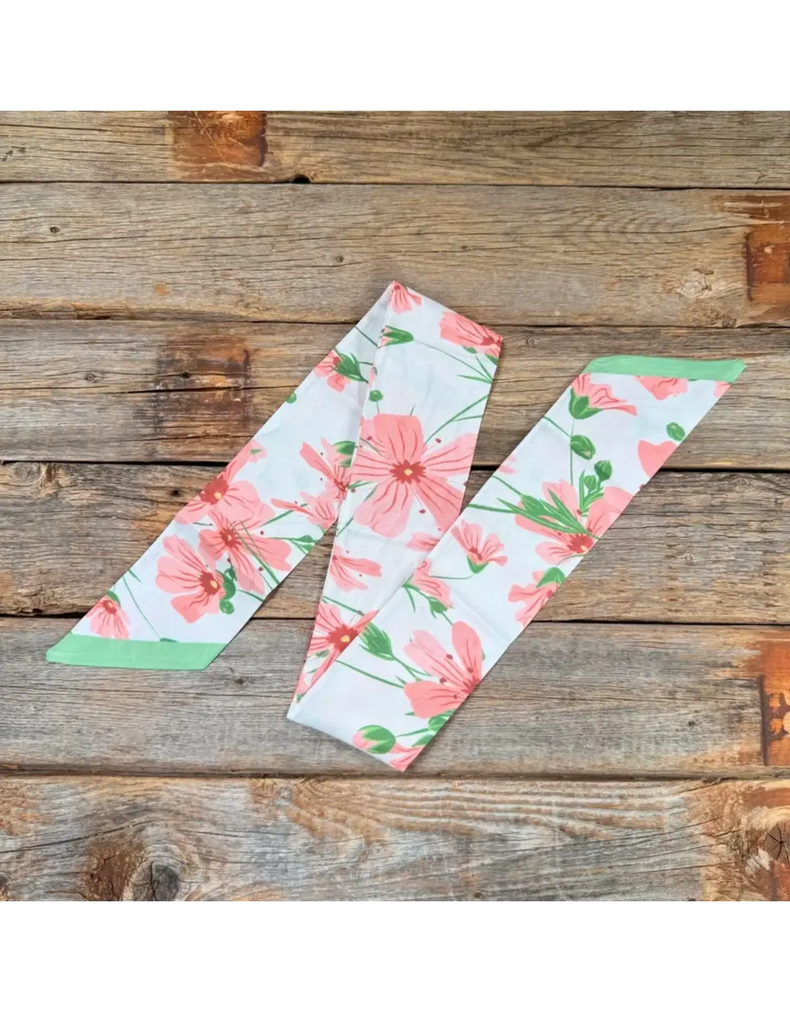 TWILLY PINK WHITE AND GREEN FLORAL