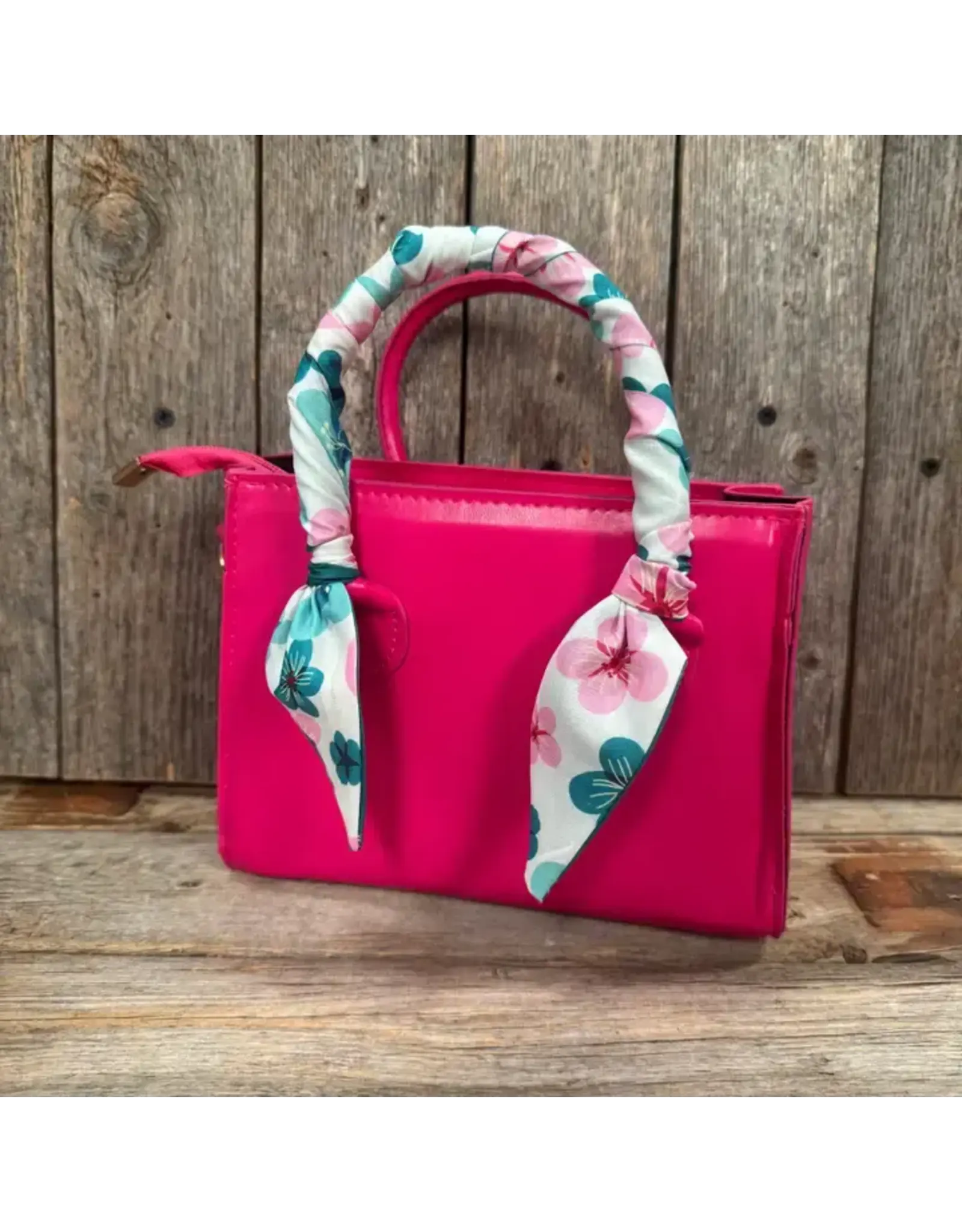 TWILLY TEAL PINK WHITE WITH FLORALS