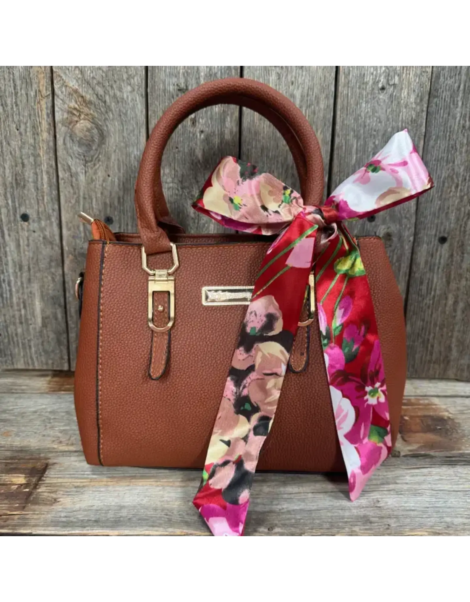 TWILLY RED AND PINK FLORAL