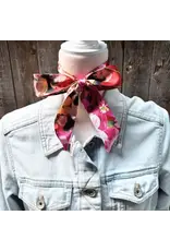 TWILLY RED AND PINK FLORAL