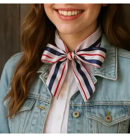 TWILLY RED WHITE AND BLUE STRIPES