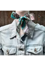 TWILLY TURQUOISE NAUTICAL PATTERN