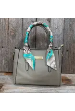 TWILLY TURQUOISE NAUTICAL PATTERN