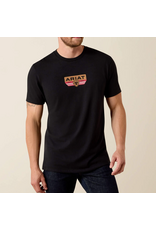 ARIAT TSHIRT MNS S/S HIGHLANDER SUNDOWNER BLACK