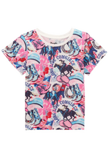 SHIRT GIRLS S/S GRAPHIC COWGIRL