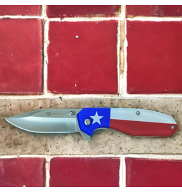 KNIFE TWISTED X TEXAS FLAG