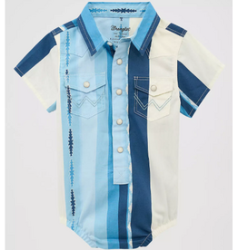 ONSIE BOYS WRANGLER RETRO BLUE WHITE AZTEC