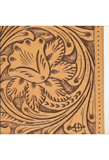 WALLET WOMENS TOOLED LEATHER