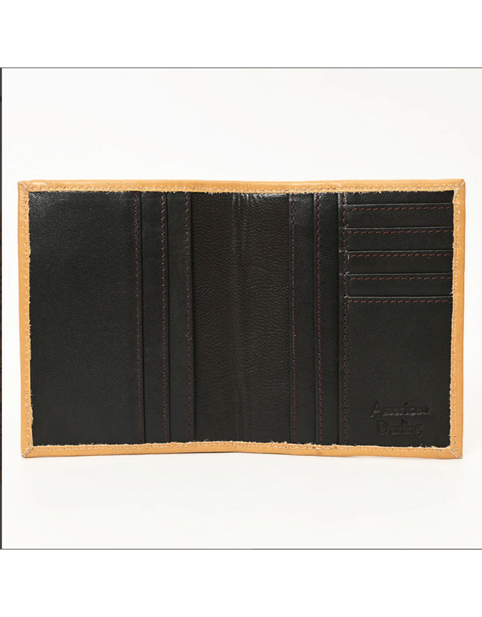 WALLET WOMENS TOOLED LEATHER