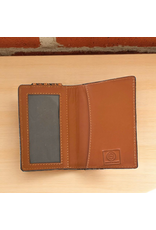 WALLET MENS MONEY CLIP BI FOLD FLORAL CARVING BSKT TOOLING