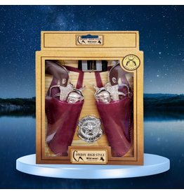 TOY GUN SET WESTERN COWBOY