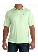 CINCH SHIRT MNS S/S POLO GREEN ARENAFLEX