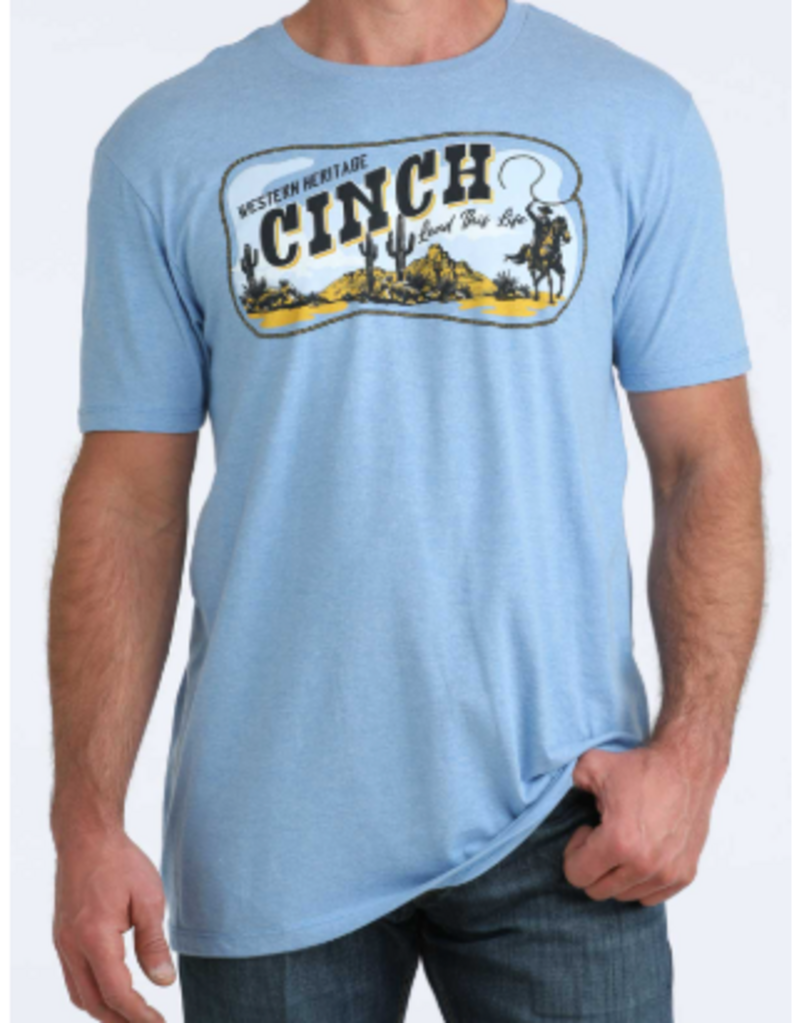 CINCH T-SHIRT MNS S/S "LEAD THIS LIFE" CINCH