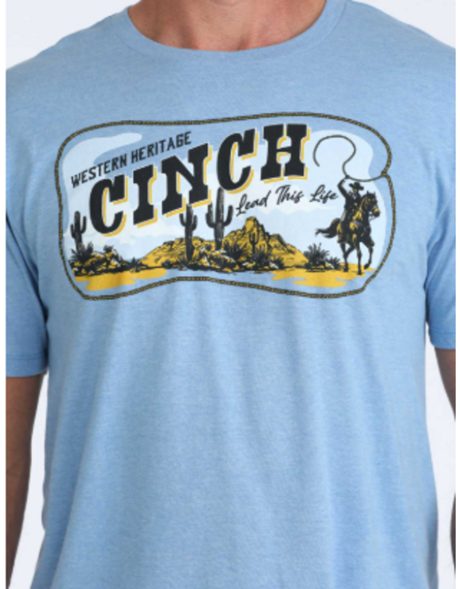 CINCH T-SHIRT MNS S/S "LEAD THIS LIFE" CINCH