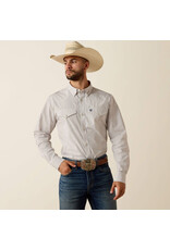 SHIRT MNS ARIAT PRO SERIES FITTED WHITE/TAN
