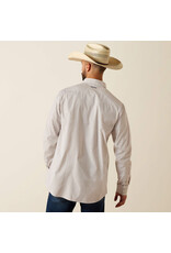 SHIRT MNS ARIAT PRO SERIES FITTED WHITE/TAN