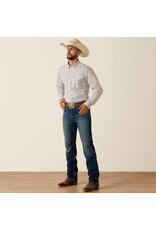 SHIRT MNS ARIAT PRO SERIES FITTED WHITE/TAN