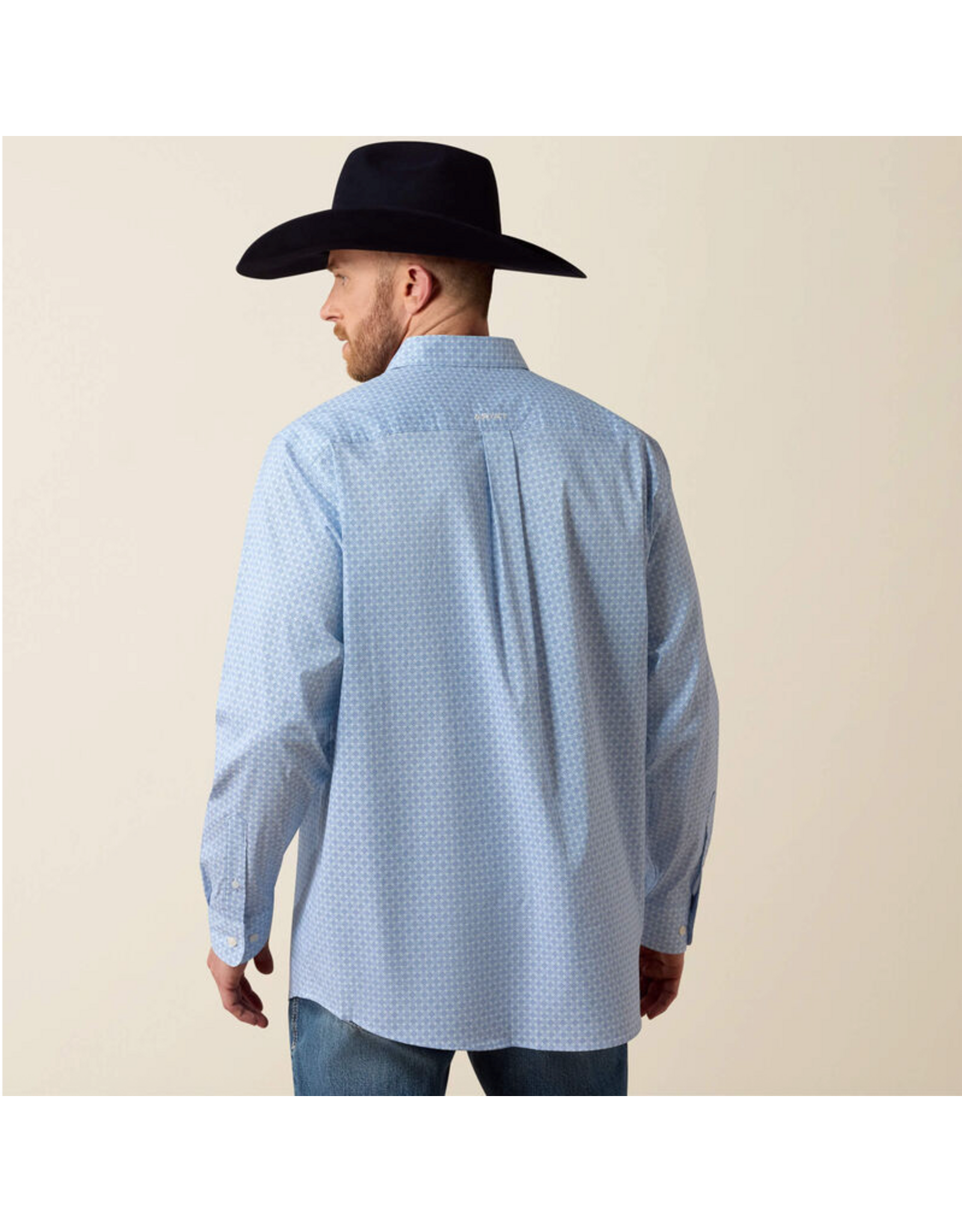 SHIRT MNS ARIAT BLISSFUL BLUE MEDALLION