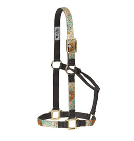 WEAVER HALTER NON ADJUSTABLE RETRO FLOWER