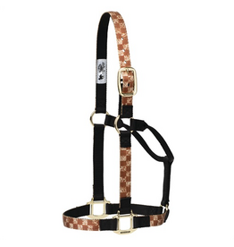 WEAVER HALTER NON ADJUSTABLE CHECKERBOARD