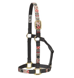WEAVER HALTER NON ADJUSTABLE CRIMSON AZTEC