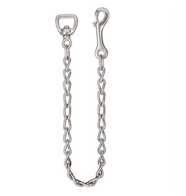 24" NP LEAD CHAIN W/ 1" SWIVEL