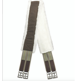 SYNTHETIC EXERCISE GIRTH WHITE