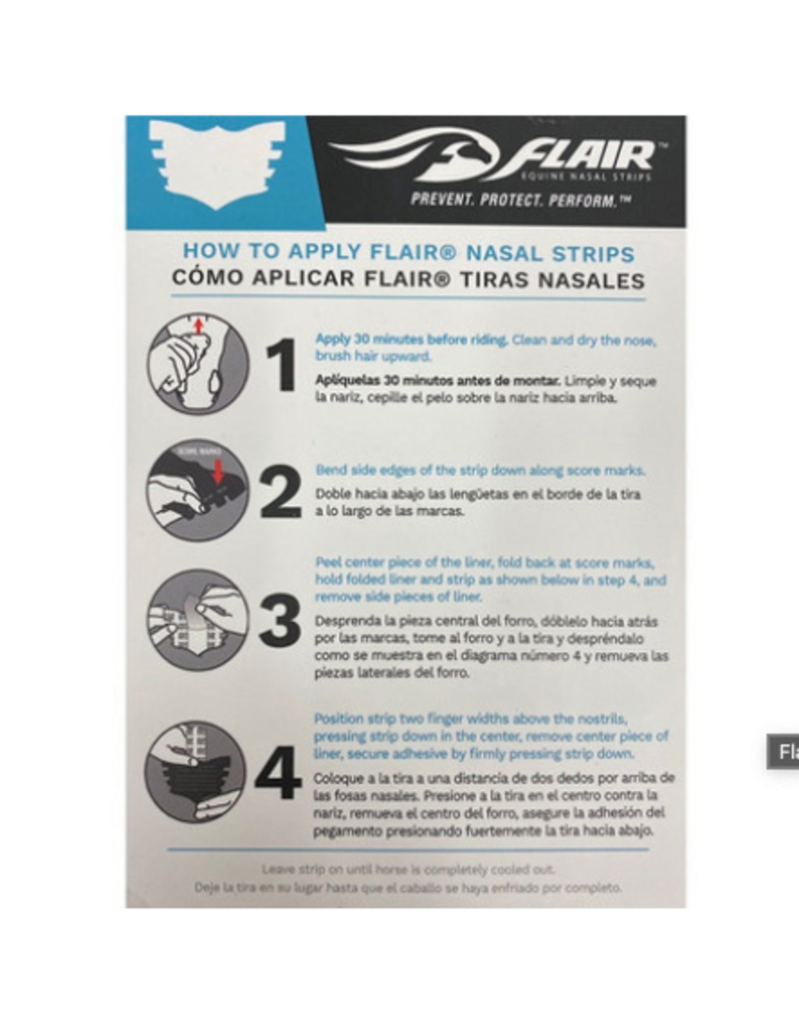 FLAIR NASAL STRIPS ORANGE