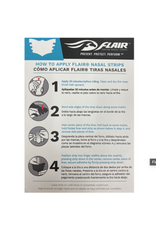 FLAIR NASAL STRIPS BLACK