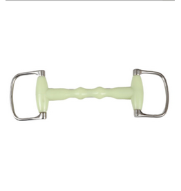 APPLE MULLEN SHAPED MOUTH DEE RING BIT 5"