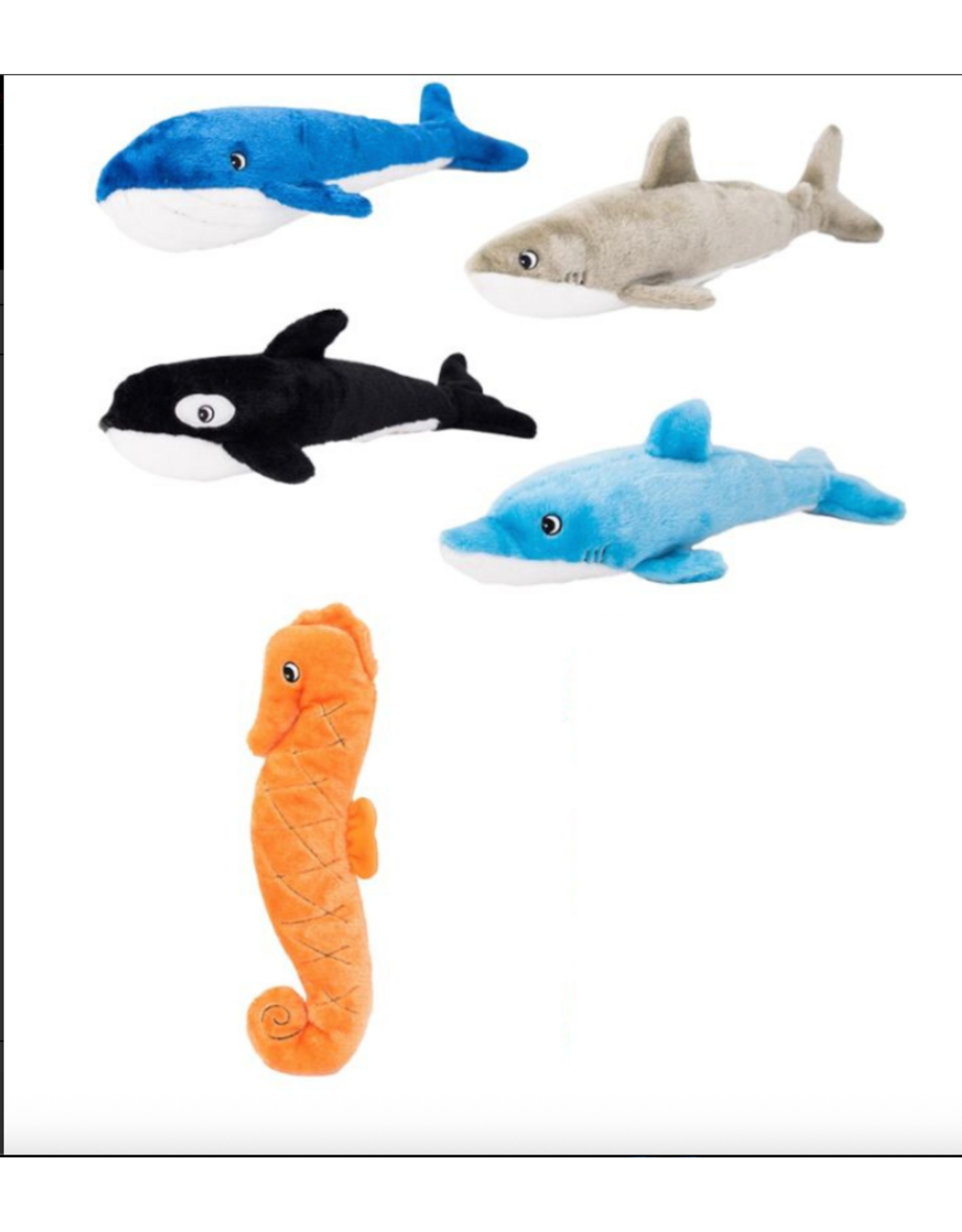 DOG TOY OCEAN JIGGLERZ