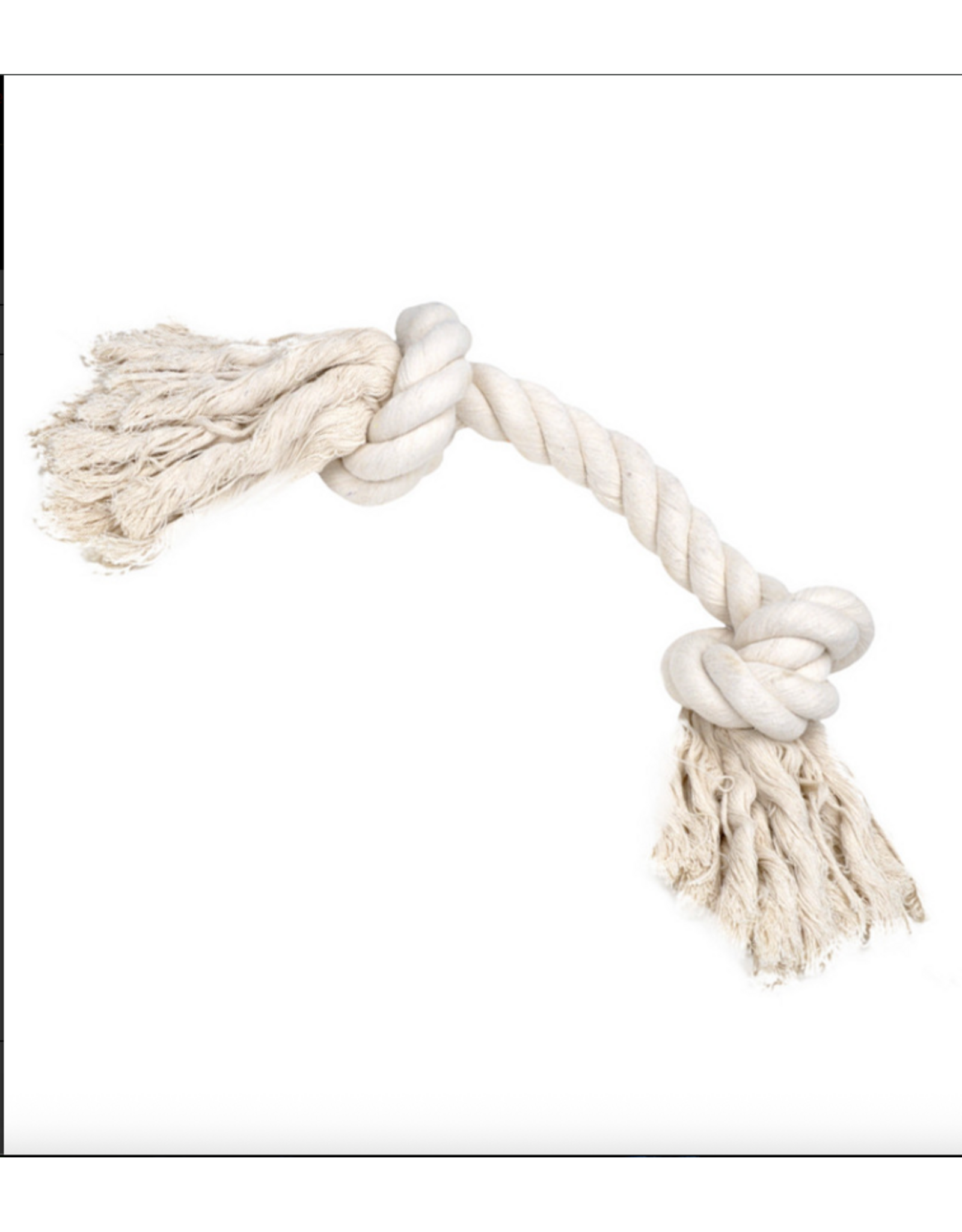 DOG TOY RASCALS 2 KNOT ROPE TUG 10"