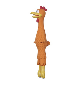 DOG TOY LATEX ROOSTER 15"