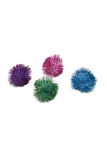 CAT TOYS TURBO GLITTER POM POM 4 PACK