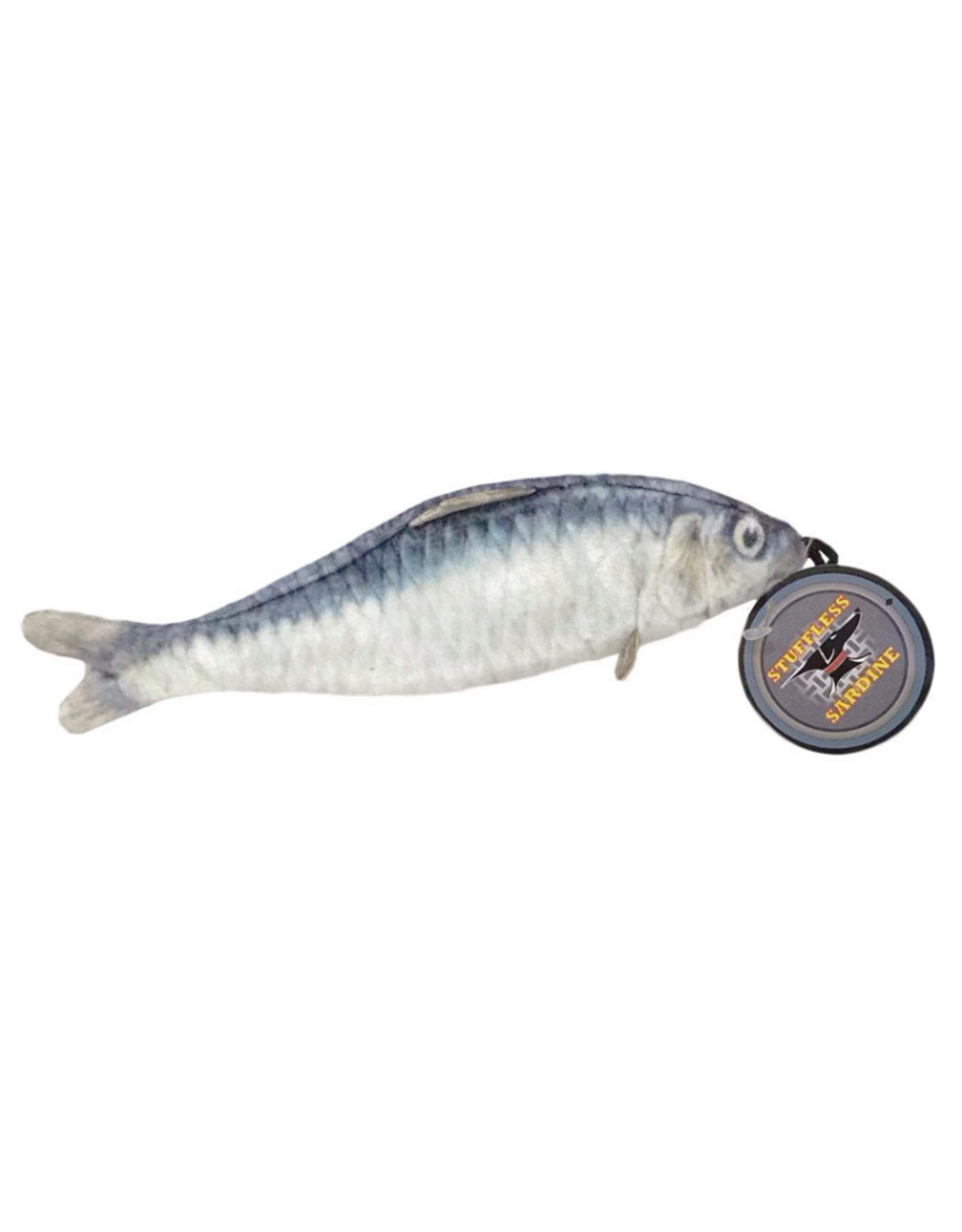 CAT TOY FISH WITH CATNIP POUCH